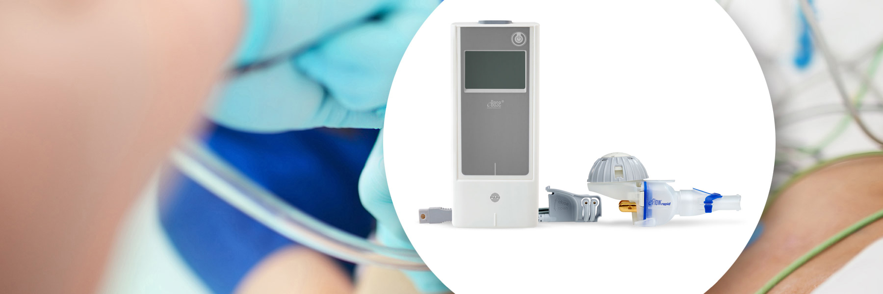 PARI portable nebuliser